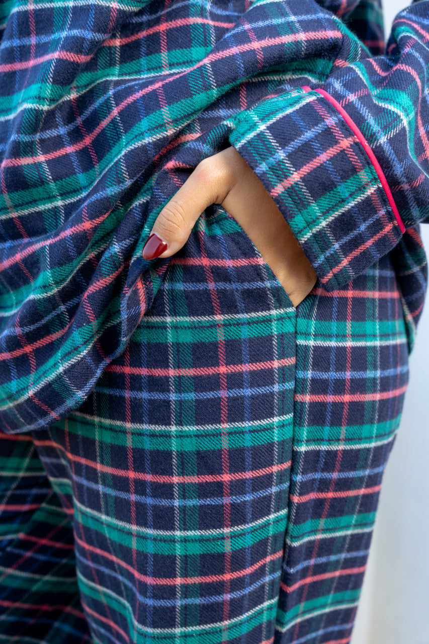 Classic Plaid Cotton Pajama Collection