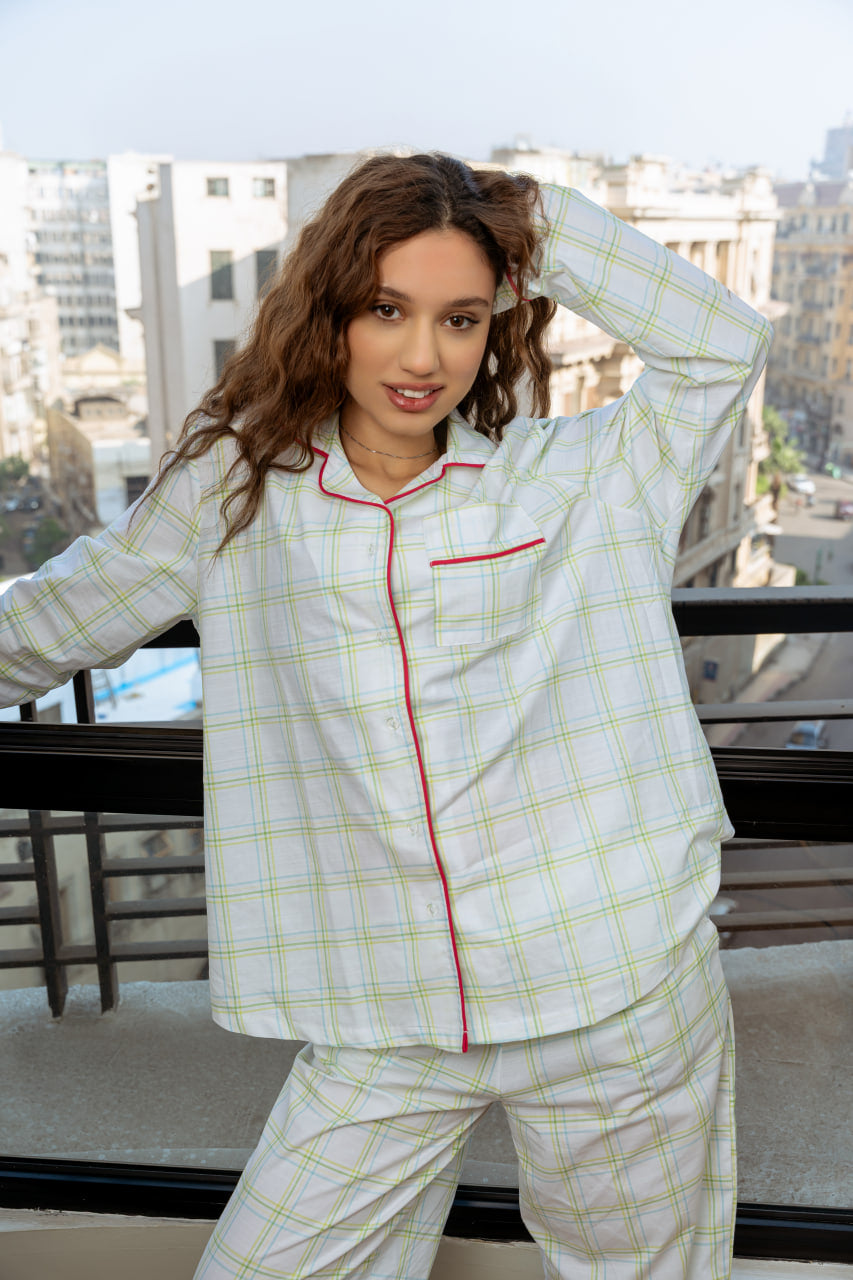 Classic Plaid Cotton Pajama Collection