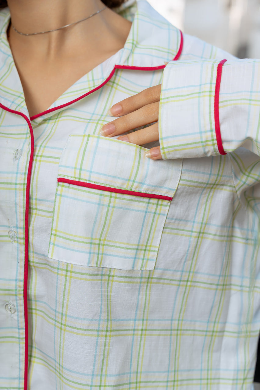 Classic Plaid Cotton Pajama Collection