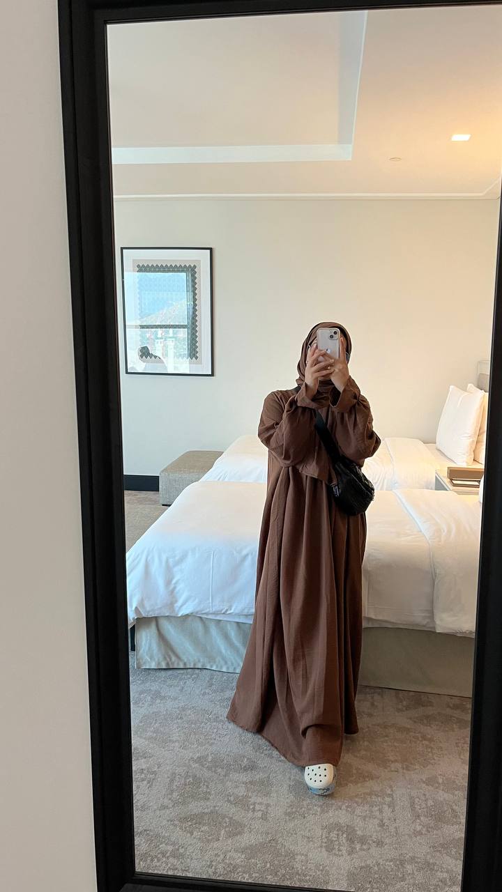 Isdal Set – Abaya, Scarf & Bag